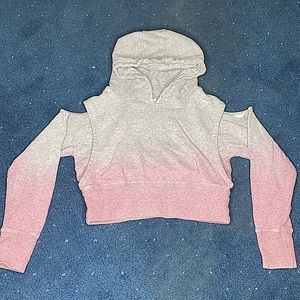 Gymshark Cirrus Crop Ombre Hoodie